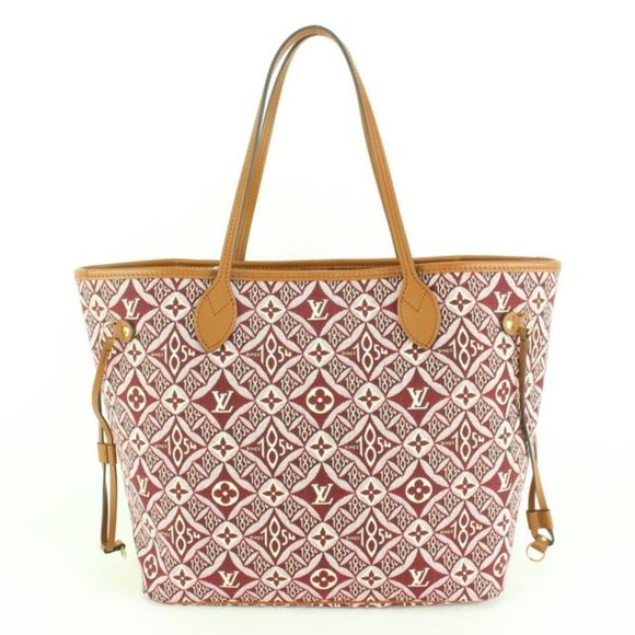 Louis Vuitton Handbags - Louis Vuitton Bordeaux Monogram Since 1854 Neverfull MM Tote 23lz53s